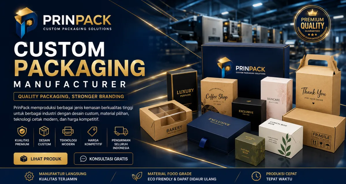 PrinPack | Custom Packaging Berkualitas International