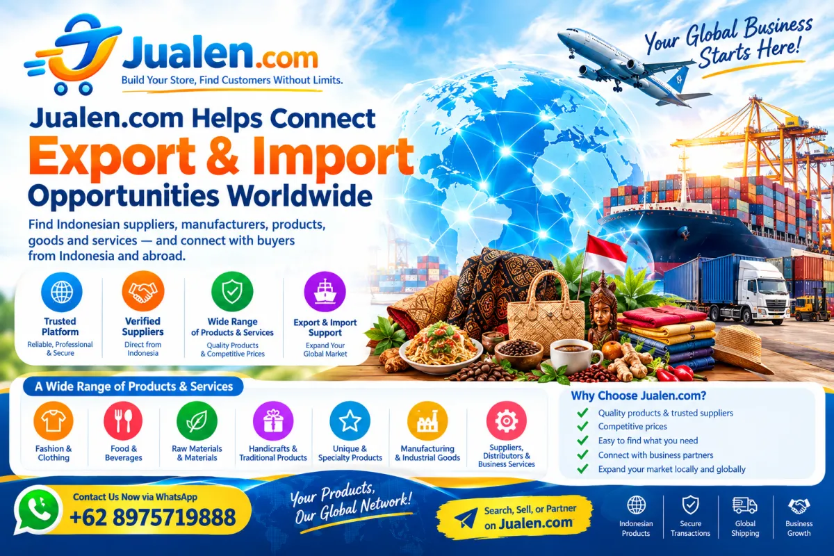 Global Partnership to Market Products in Indonesia | Jualen.com