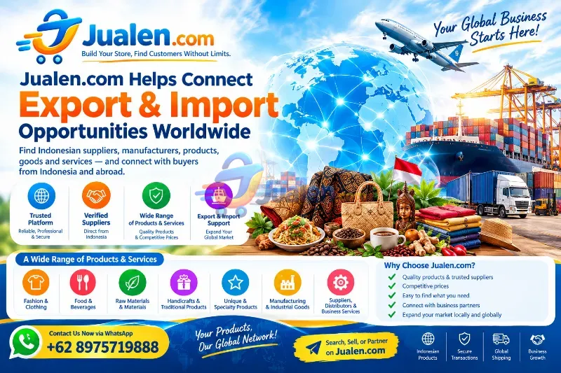 Global Partnership to Market Products in Indonesia | Jualen.com