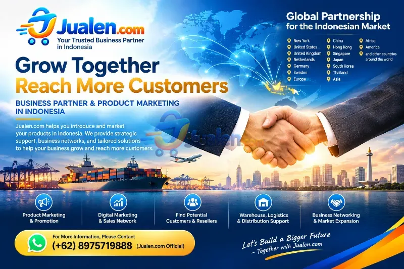 Jualen.com Solusi Pengembangan Bisnis: Tempat Usaha, Gudang, Sales, Staf & Produksi