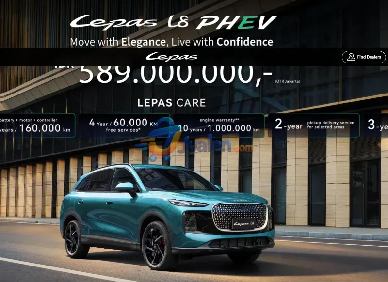 LEPAS L8: SUV Premium dengan Teknologi Modern untuk Mobilitas Masa Kini - Foto 3