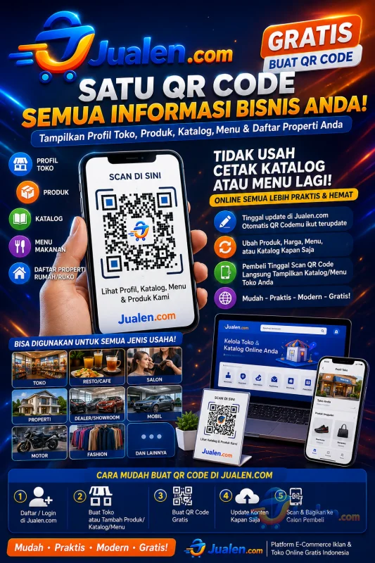 Kenapa Harus Menggunakan Fitur QR Code & Katalog di Jualen.com?