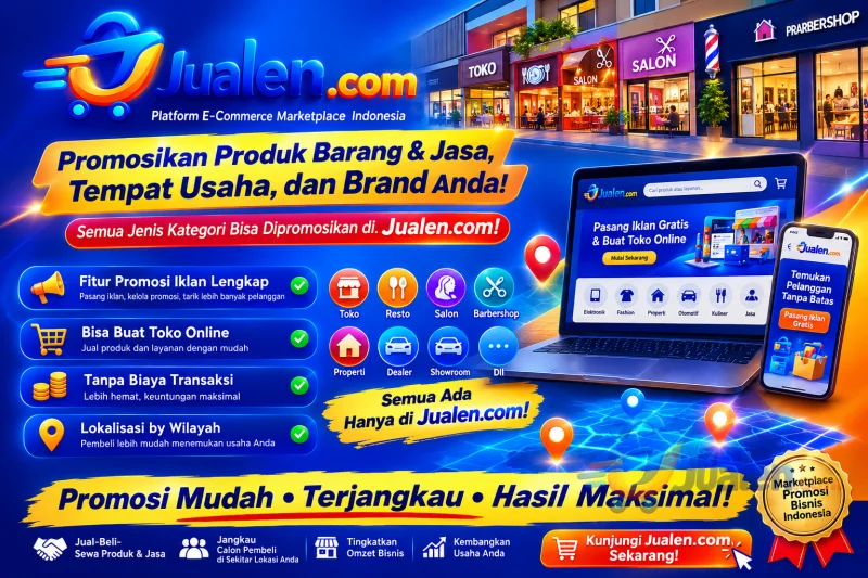 Bagaimana Cara Mendaftar dan Membuka Toko Gratis di Jualen.com?