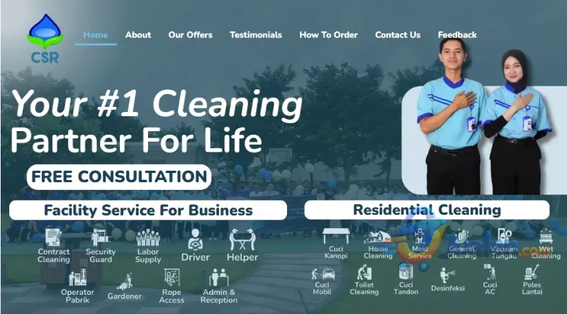 CSR Cleaning Semarang | House cleaning service