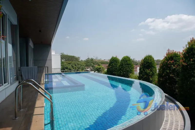 Rumah Mewah Elit Atas Semarang Candi Golf Furnish Kolam Renang Bioskop Siap Pakai Jangli Tembalang K