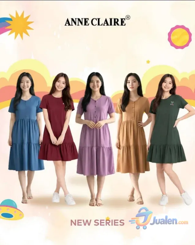 Jual Anne Claire Baju Tidur / Sleepwear / Pakaian / Stelan Wanita Harga Grosir Ecer Murah