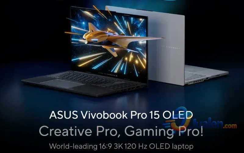 ASUS Vivobook Pro 15 OLED N6506 - laptop performa tinggi untuk kreator profesional, multimedia, game