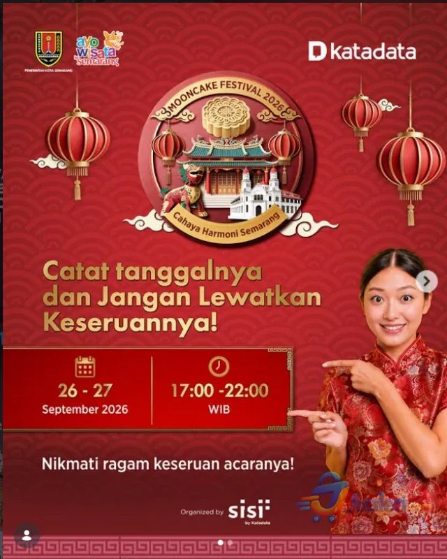 Mooncake Festival 2026 segera hadir di Semarang 26–27 September 2026