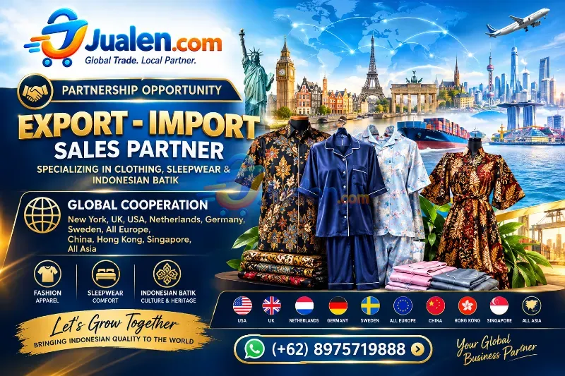 Indonesian Clothing & Batik GLOBAL EXPORT–IMPORT PARTNERSHIP